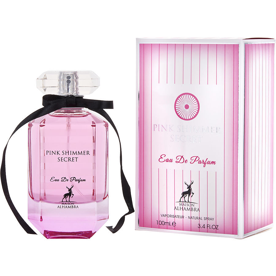 MAISON ALHAMBRA PINK SHIMMER SECRET by Maison Alhambra (WOMEN) - EAU DE PARFUM SPRAY 3.4 OZ