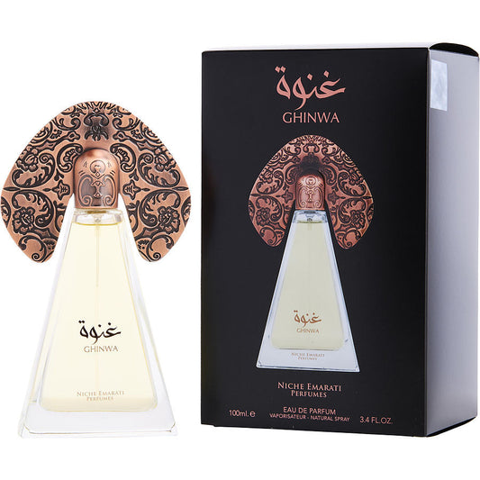 NICHE EMARATI GHINWA by Lattafa (UNISEX) - EAU DE PARFUM SPRAY 3.4 OZ