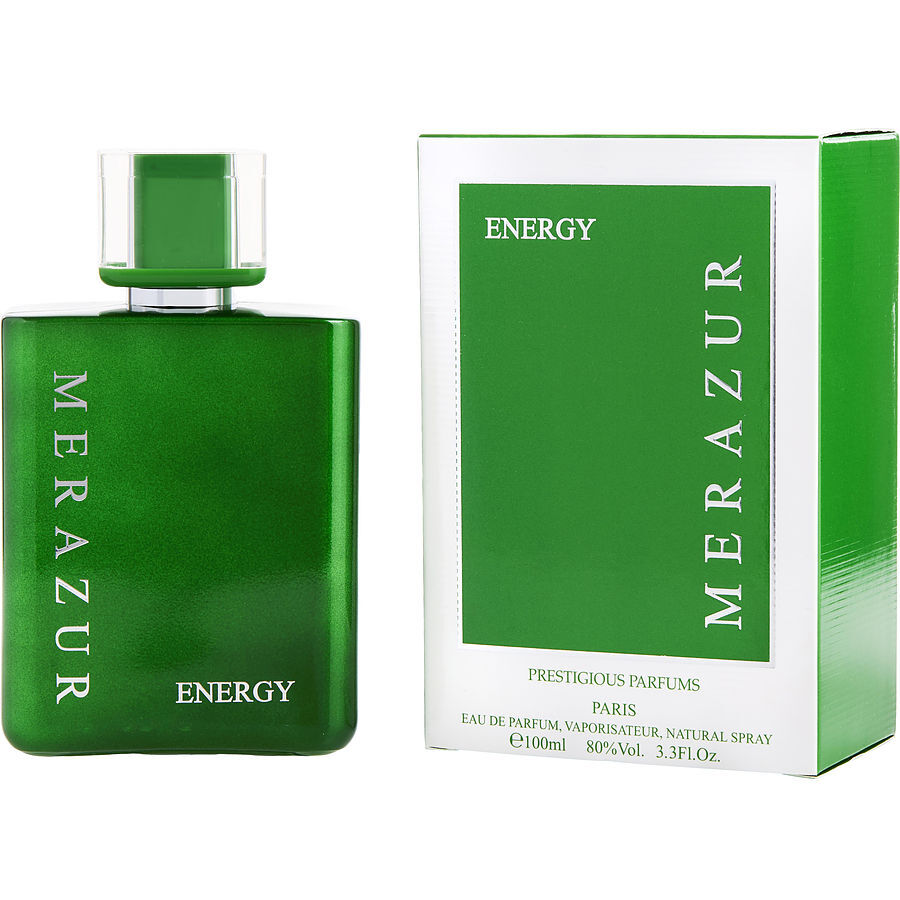 MERAZUR ENERGY by Prestigious (MEN) - EAU DE PARFUM SPRAY 3.3 OZ