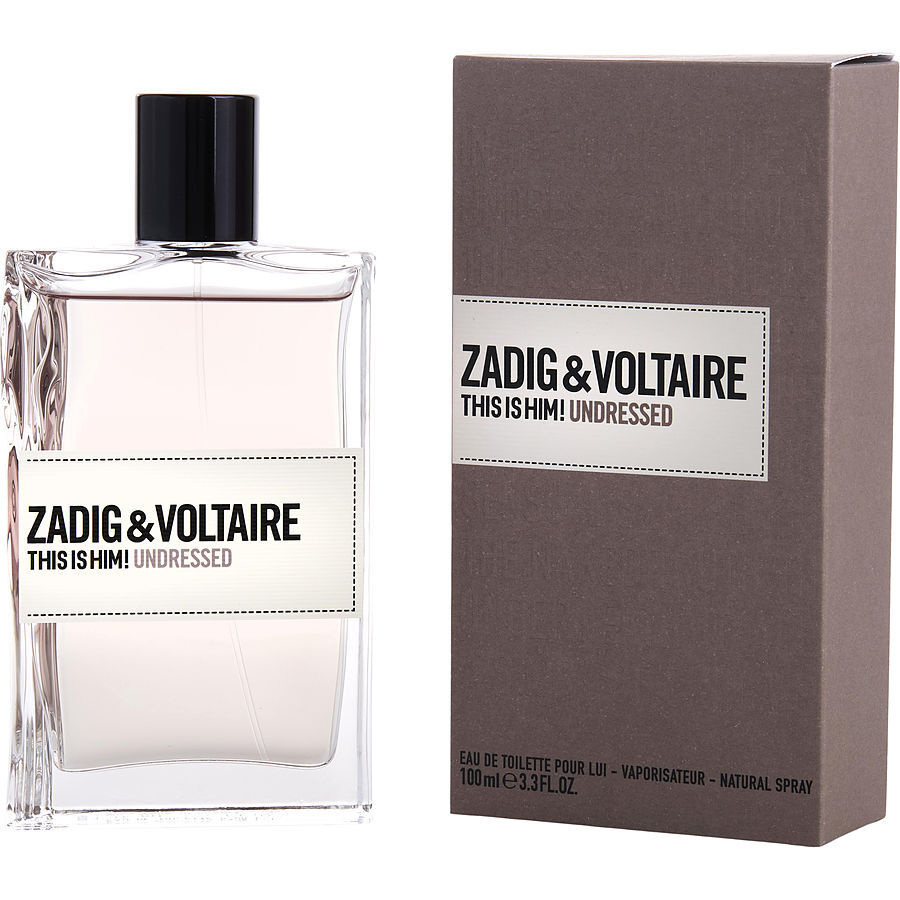 ZADIG & VOLTAIRE THIS IS HIM! UNDRESSED by Zadig & Voltaire (MEN) - EDT SPRAY 3.4 OZ