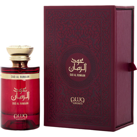 LATTAFA OUD AL RUMAAN WASAM by Lattafa (UNISEX) - EAU DE PARFUM SPRAY 3.4 OZ