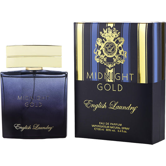 ENGLISH LAUNDRY MIDNIGHT GOLD by English Laundry (MEN) - EAU DE PARFUM SPRAY 3.4 OZ