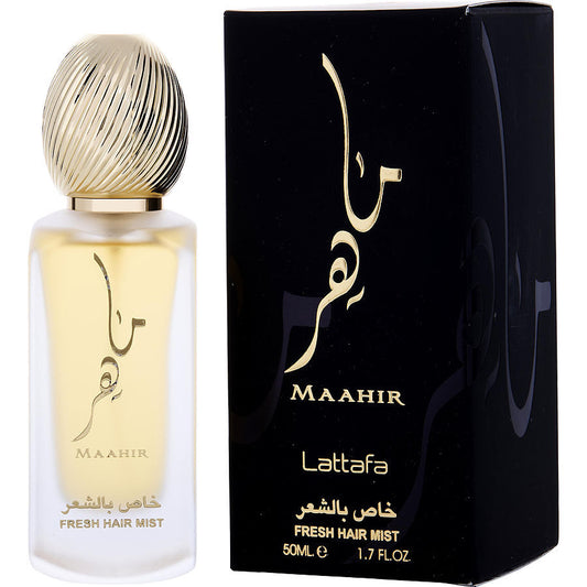 LATTAFA MAAHIR by Lattafa (UNISEX) - FRESH HAIR MIST 1.7 OZ