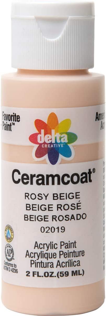 Ceramcoat Acrylic Paint Rosy Beige - Opaque