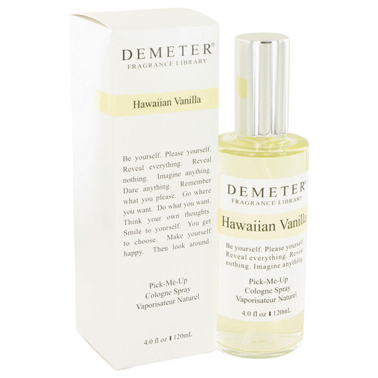 Demeter Hawaiian Vanilla Perfume By Demeter Cologne Spray 4 Oz Cologne Spray