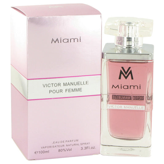 Victor Manuelle Miami Perfume By Victor Manuelle Eau De Parfum Spray 3.4 Oz Eau De Parfum Spray