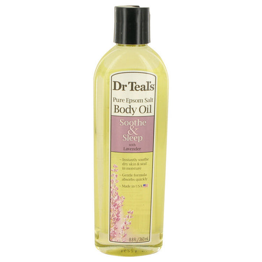 Dr Teals Bath Oil Sooth & Sleep With Lavender Perfume By Dr Teals Pure Epsom Salt Body Oil Sooth & Sleep With Lavender 8.8 Oz Pure Epsom Salt Body Oil Sooth & Sleep With Lavender