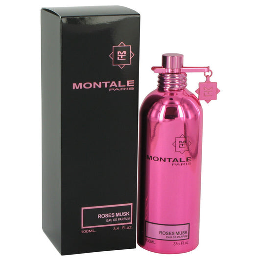 Montale Roses Musk Perfume By Montale Eau De Parfum Spray 3.4 Oz Eau De Parfum Spray