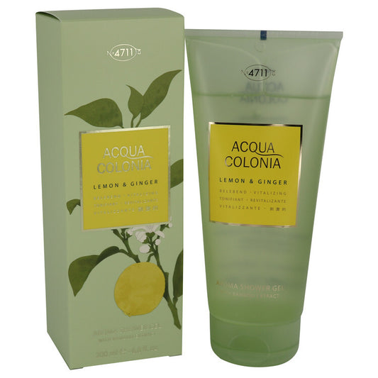 4711 Acqua Colonia Lemon & Ginger Perfume By 4711 Shower Gel 6.8 Oz Shower Gel