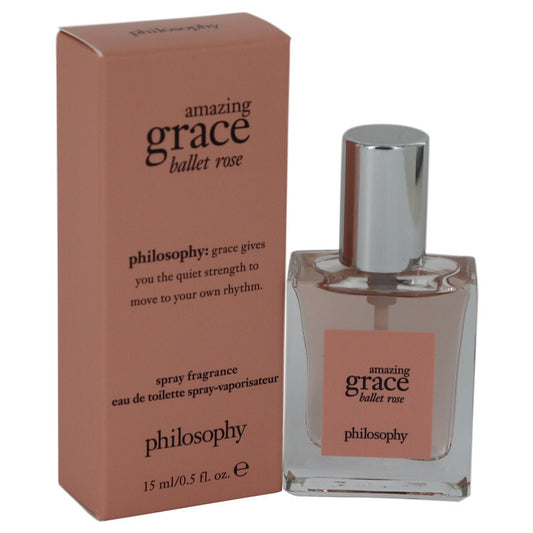 Amazing Grace Ballet Rose Perfume By Philosophy Eau De Toilette Spray 0.5 Oz Eau De Toilette Spray