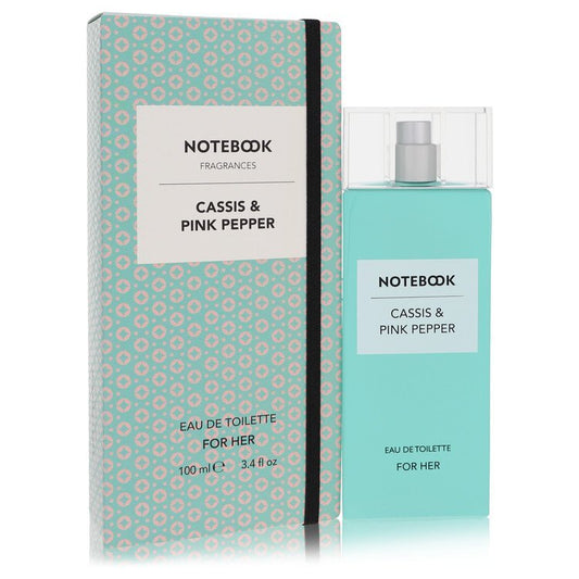 Notebook Cassis & Pink Pepper by Selectiva SPA Eau De Toilette Spray 3.4 oz (Women)