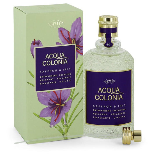 4711 Acqua Colonia Saffron & Iris Perfume By 4711 Eau De Cologne Spray 5.7 Oz Eau De Cologne Spray