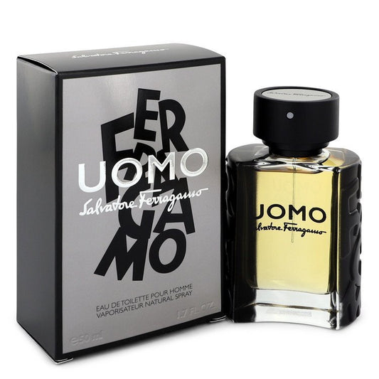 Salvatore Ferragamo Uomo by Salvatore Ferragamo Eau De Toilette Spray 1.7 oz (Men)