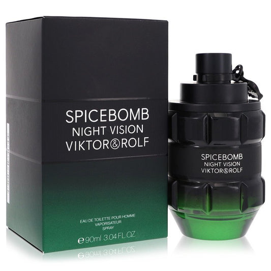 Spicebomb Night Vision by Viktor & Rolf Eau De Toilette Spray 3 oz (Men)