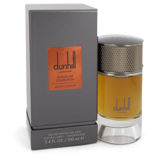 Dunhill British Leather Cologne By Alfred Dunhill Eau De Parfum Spray 3.4 Oz Eau De Parfum Spray
