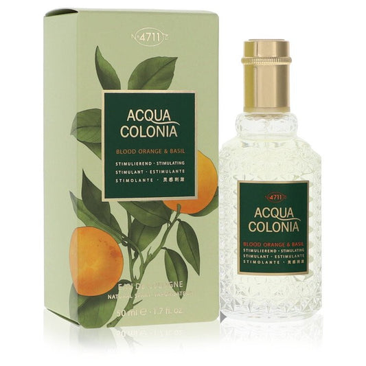 4711 Acqua Colonia Blood Orange & Basil Perfume By 4711 Eau De Cologne Spray (Unisex) 1.7 Oz Eau De Cologne Spray