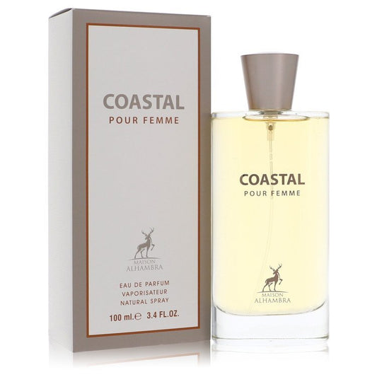 Coastal Pour Femme by Maison Alhambra Eau De Parfum Spray 3.4 oz (Women)