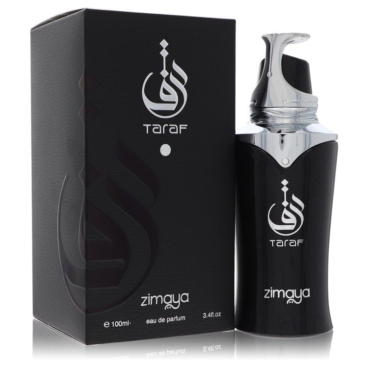 Afnan Zimaya Taraf Black by Afnan Eau De Parfum Spray 3.4 oz (Men)