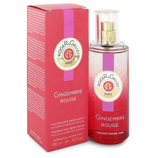 Roger & Gallet Gingembre Rouge by Roger & Gallet Fresh Fragrant Water Spray 3.3 oz (Women)