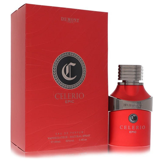 Dumont Celerio Epic by Dumont Paris Eau De Parfum Spray (Unisex) 3.4 oz (Men)