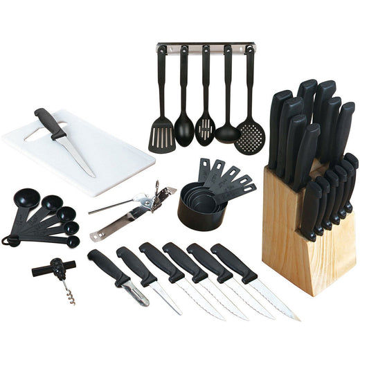GIBSON HOME Gibson Home Total Kitchen 41-Piece Cutlery Combo Set