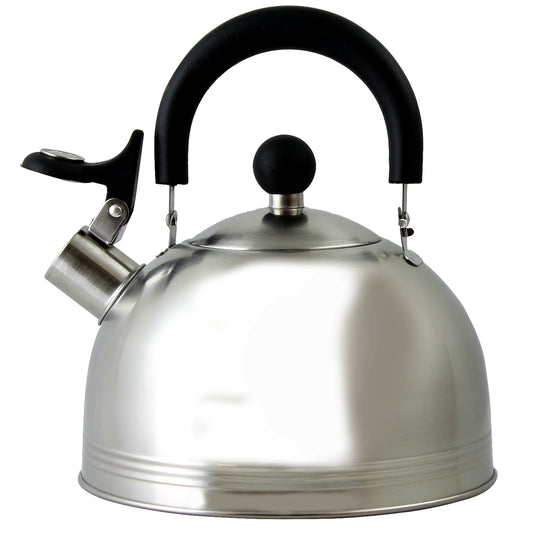 MR COFFEE Mr. Coffee Carterton 1.5 Qt Stainless Steel Whistling Tea Kettle