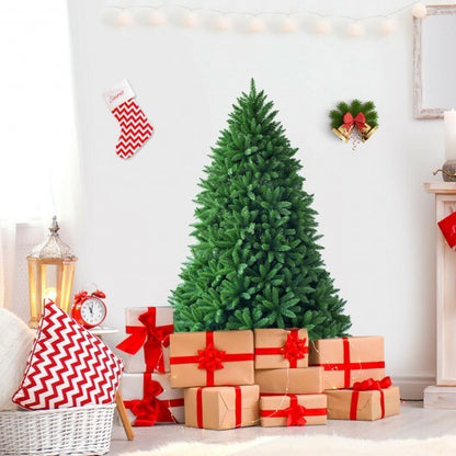 5 Feet Artificial Fir Christmas Tree with 600 Branch Tips