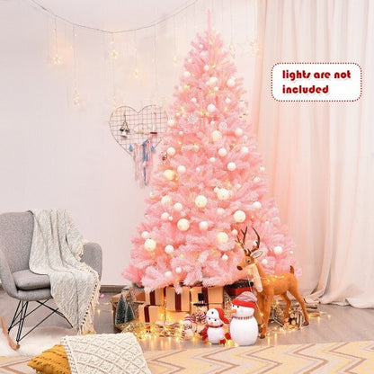 7.5 Feet Hinged Artificial Christmas Tree Full Fir Tree