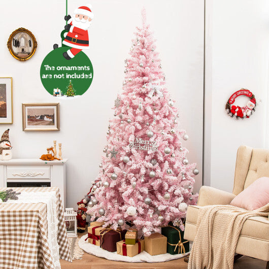 7.5 Feet Flocked Christmas Tree