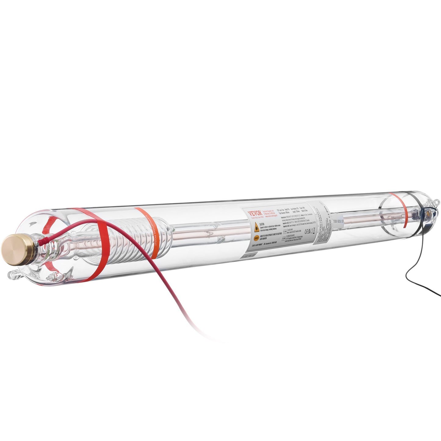 VEVOR 100W CO2 Laser Tube 57 in / 1450 mm Borosilicate Glass Laser Cutter Tube