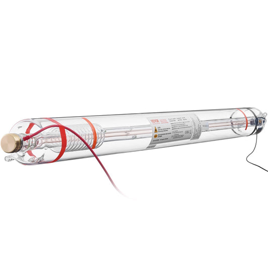 VEVOR 90W CO2 Laser Tube 49.2 in / 1250 mm Borosilicate Glass Laser Cutter Tube