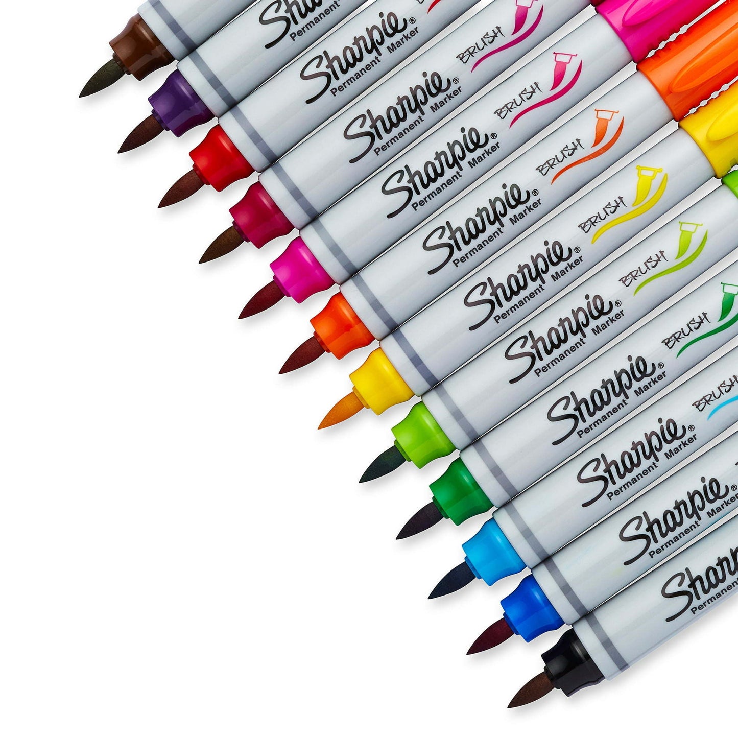 Sharpie Brush Tip 12-Marker Set