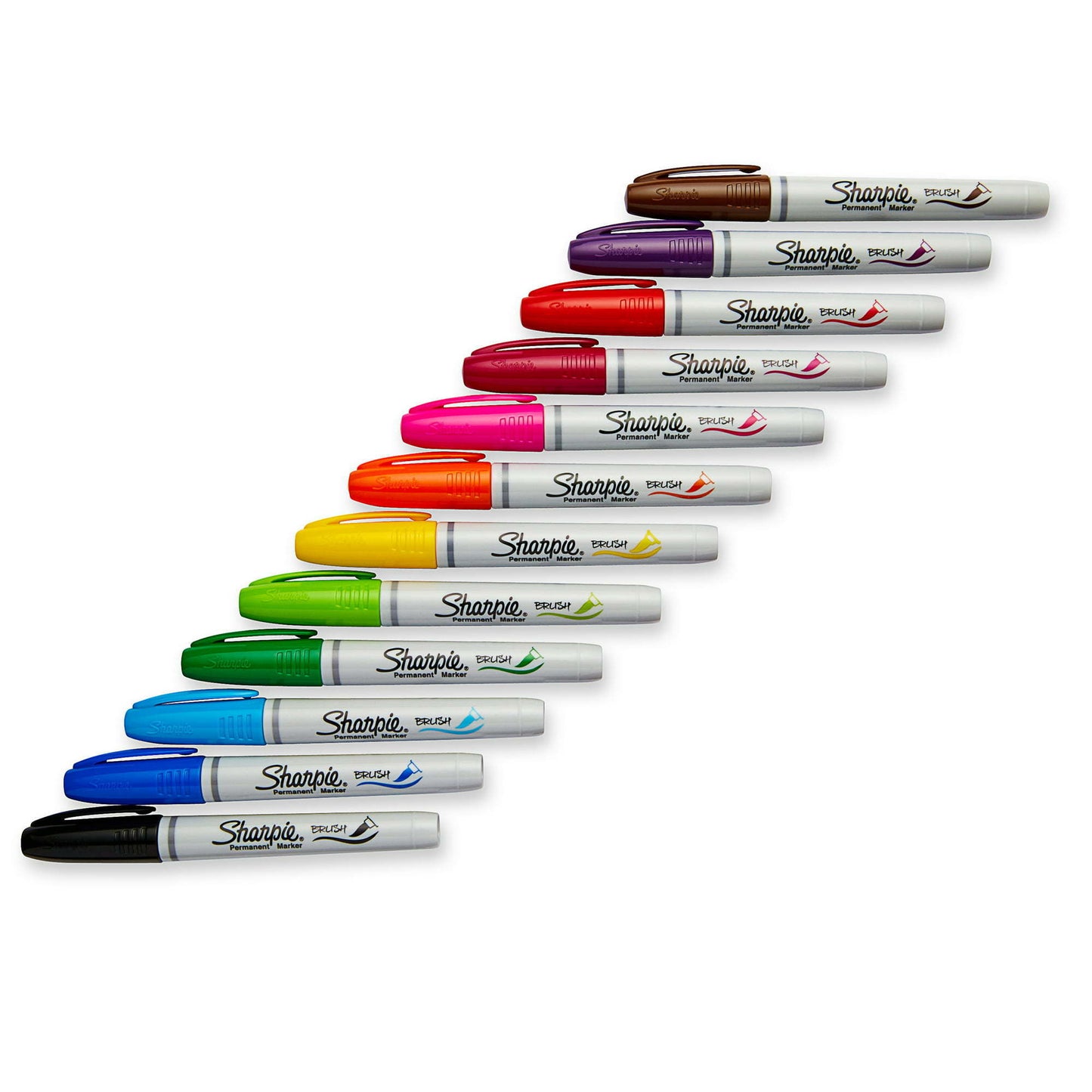 Sharpie Brush Tip 12-Marker Set