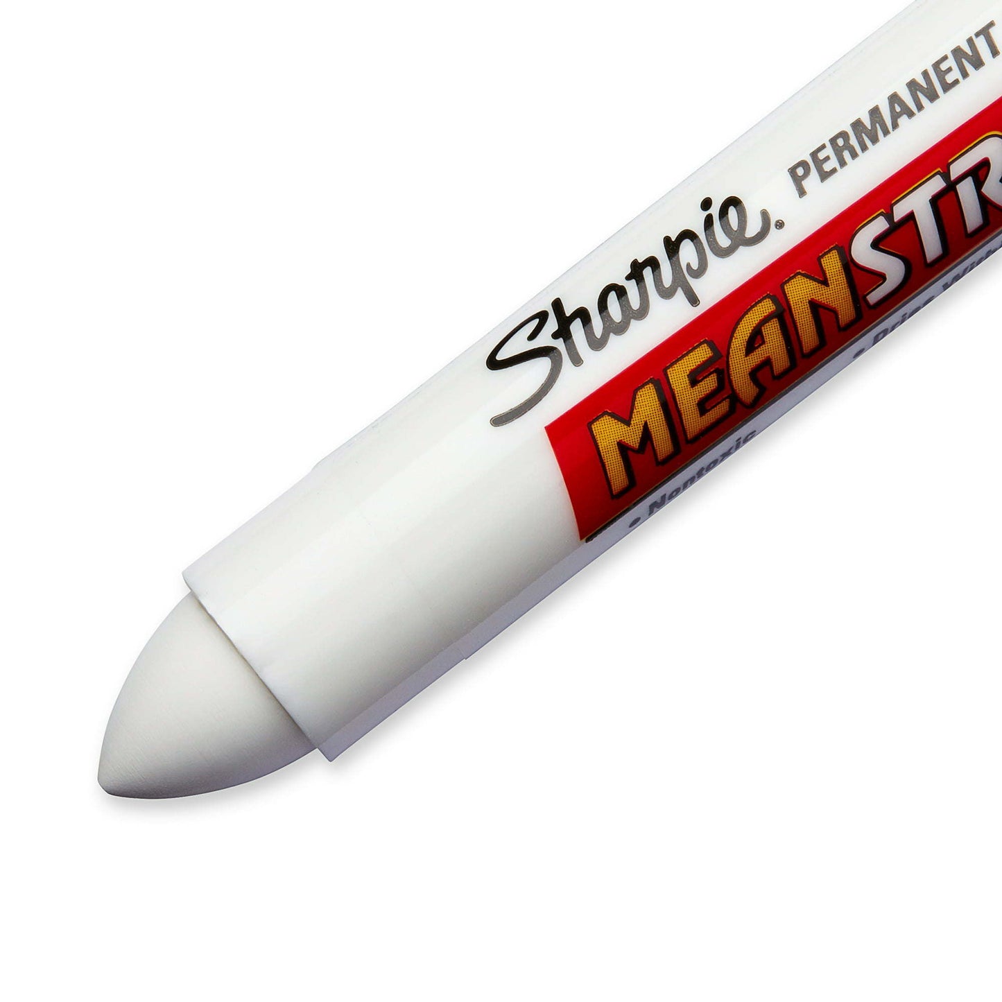 Sharpie Mean Streak White Permanent Marking Stick, Bullet Tip, 1 Count