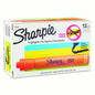 Sharpie Accent Tank Style Highlighter, Chisel Tip, Orange, 12 Count