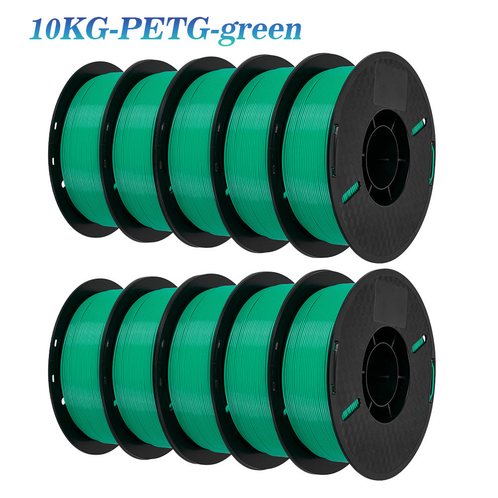 22LBS TPU PETG PLA filament 3D Printer Filament 10 Rolls 1KG 1.75MM Odorless Eco-Friendly Good Tougness No Bubble Mix Color Set