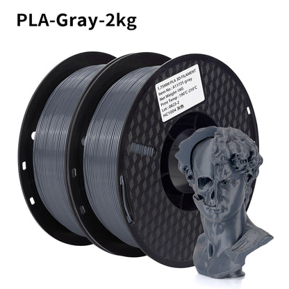 2KG PLA Filament PETG TPU Silk rainbow Pla High Speed HS 1.75mm No Bubble 3D Printing Material for 3D Printers 3D Pens