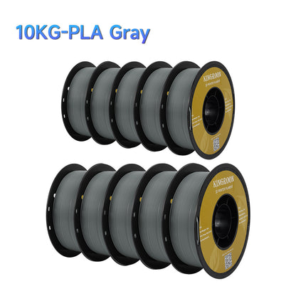 5KG 10KG PLA Filament 1.75mm 2.2LBS(1KG)/Spool Eco-Friendly 3D Printer Filament No Bubble High Quality 3D Printing Materials