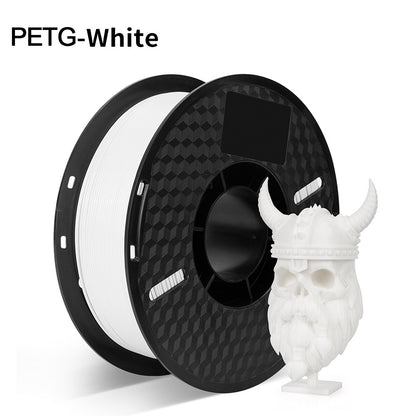 1KG 1.75mm 3D Printer Filament (2.2LBS) Plastic PETG/PLA/ABS/TPU Filament Tangle-Free No Bubble 3d Printing materials