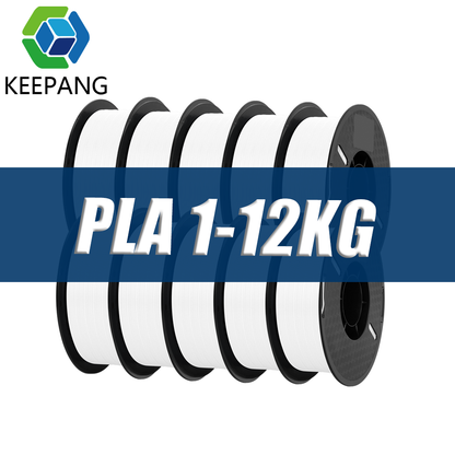 PLA 3D Printer Filament White 1.75mm Dimensional Accuracy+/-0.03mm 1KG/Spool(2.2lbs) Multiple Quantity Combinations Filament