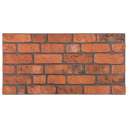 3D Wall Panels with Terracotta Brick Design 10 pcs EPS