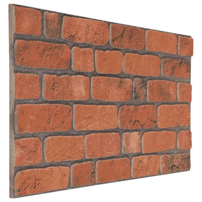 3D Wall Panels with Terracotta Brick Design 10 pcs EPS