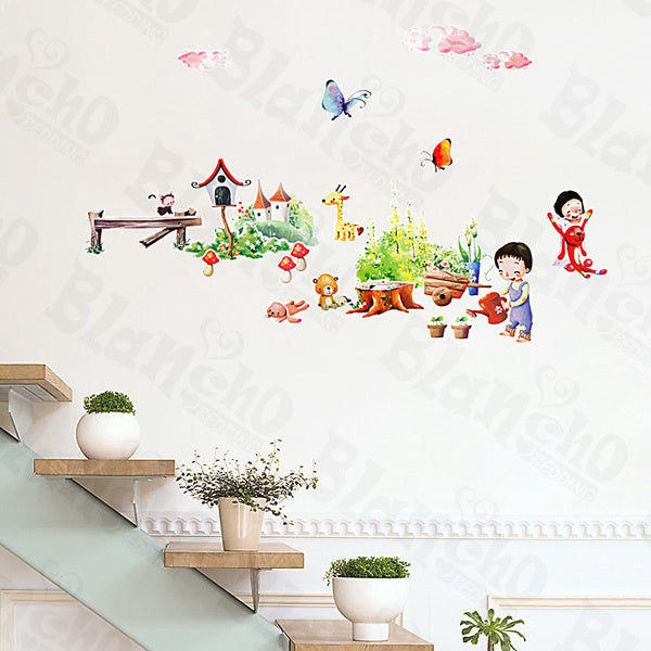 Plant Fun-1 - Wall Decals Stickers Appliques Home Decor