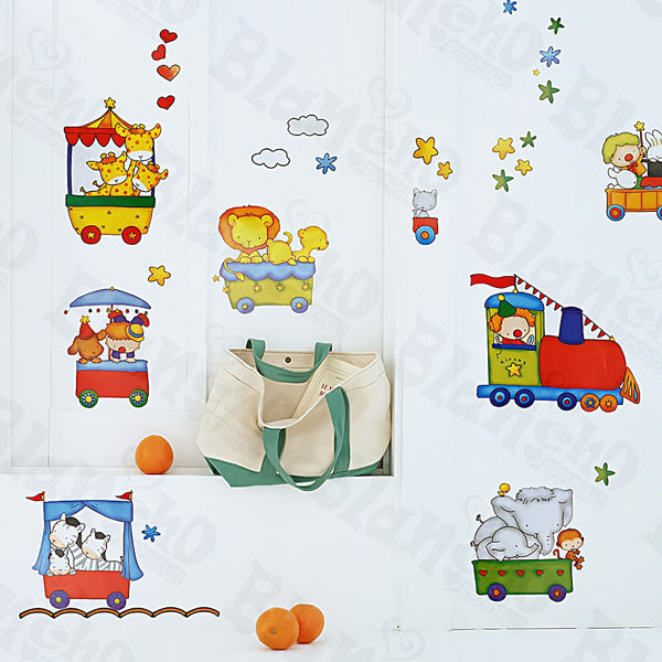 Chu Chu Train-1 - Wall Decals Stickers Appliques Home Decor