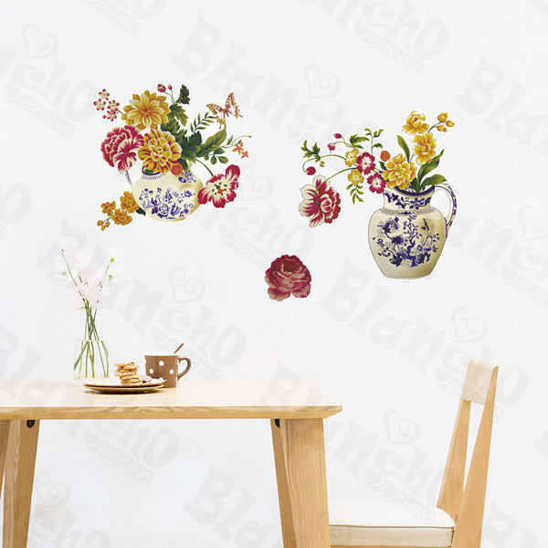 Flowerpot - Wall Decals Stickers Appliques Home Decor