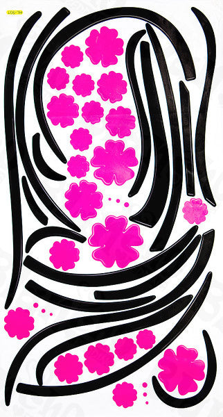 Dancing Flowers - Wall Decals Stickers Appliques Home Decor