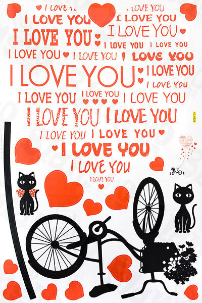 Love Letter - X-Large Wall Decals Stickers Appliques Home Decor