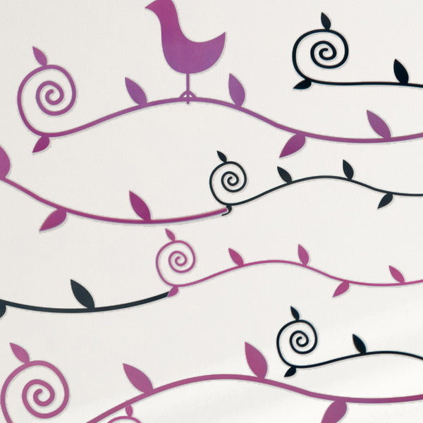 Willow & Swallow - Large Wall Decals Stickers Appliques Home Decor