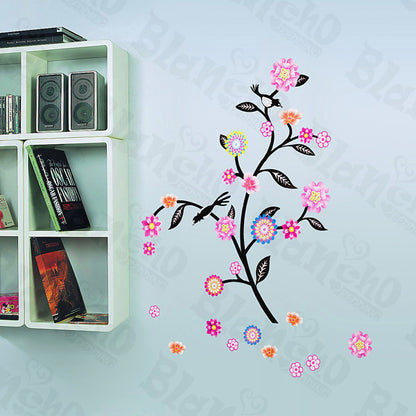 Swing Flowers - Wall Decals Stickers Appliques Home Decor