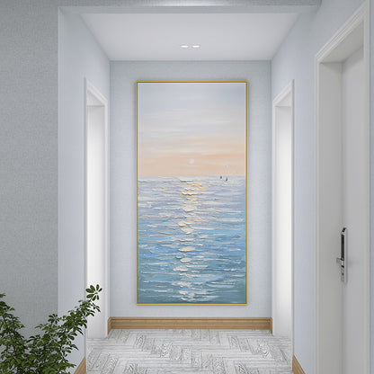 Ocean Seascape Modern Abstract Hand Painted Oil Painting On Canvas Paintings Picture Wall Art Cuadros Home Room Decor